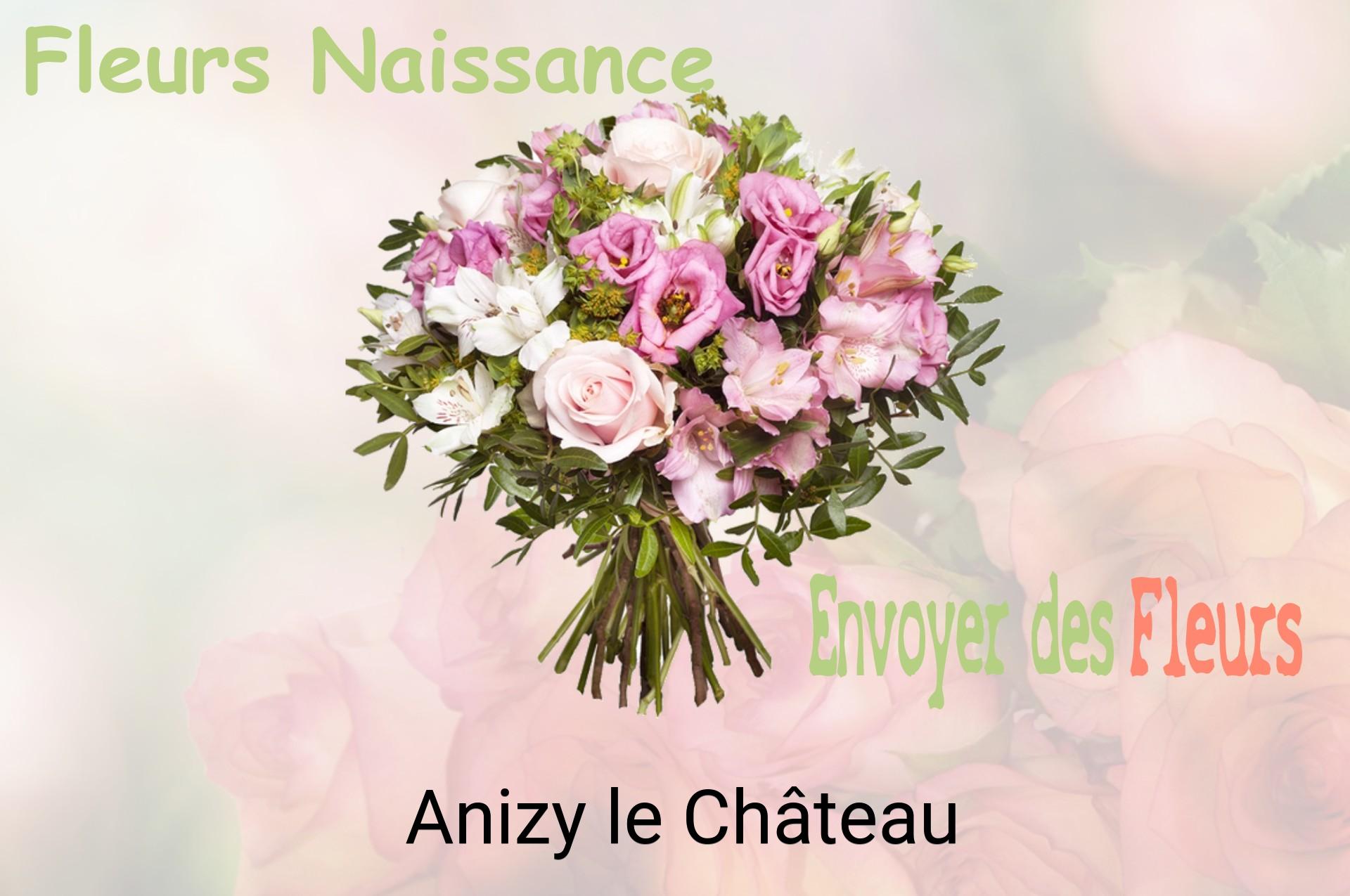 Bouquet de fleurs de naissance livré à Anizy-le-Château